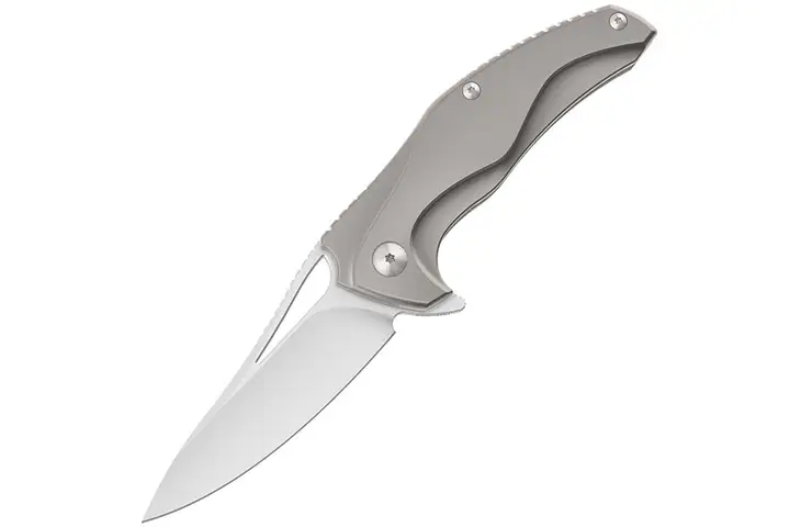 Brous Blades Exo Plain Edge Flipper Folding Knife